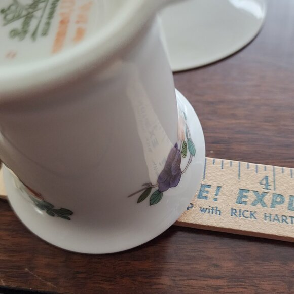 4 Rosenthal Indian Tree Cup Saucer 3.5" Continental line rust purple antique vin - Picture 15 of 16